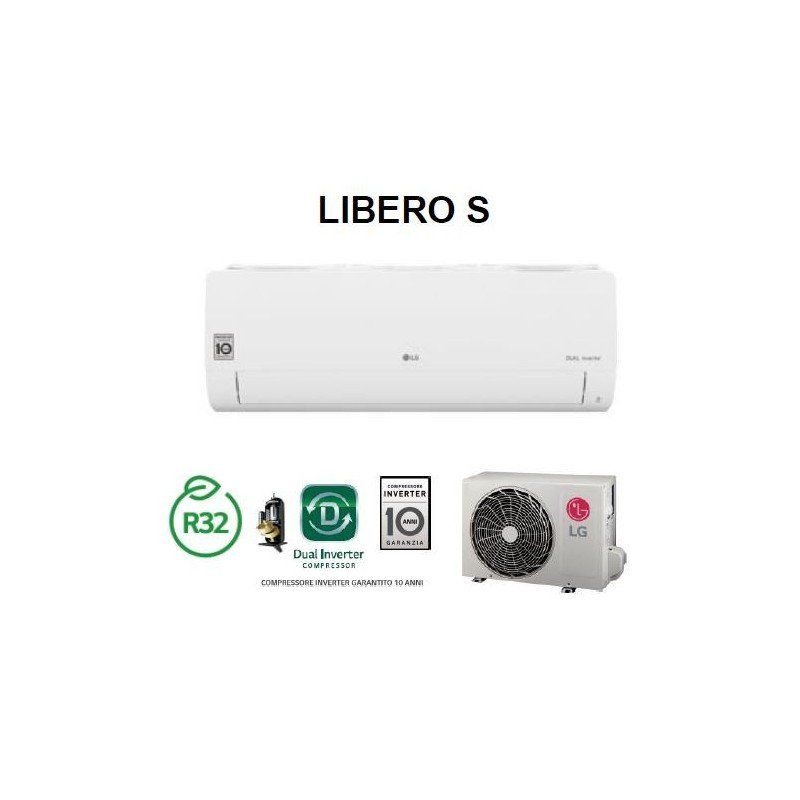 SPLIT DE PARED LG LÍBERO SMART 12000